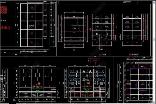 榻榻米工厂设计图库CAD 平面图下载与平面设计实用指南
