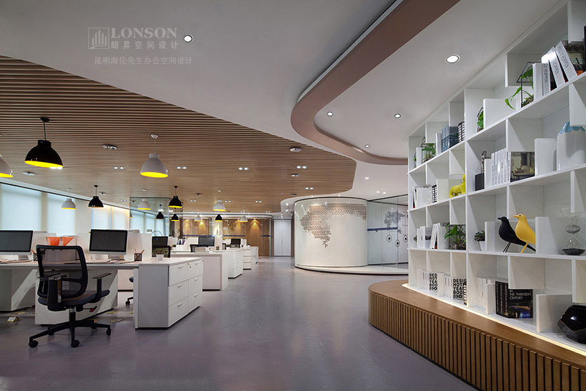 解构空间，创客梦工厂 昆明海伦先生办公空间样板房设计解析